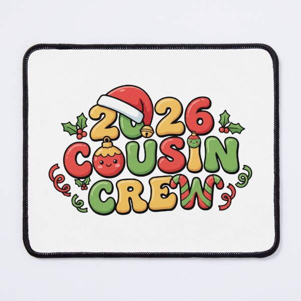 Item preview, cousin squad 2026 xmas lights humor designed and sold by ArtDesignTp.