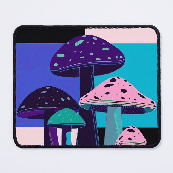 Item preview, Blue Mushrooms designed and sold by uunaa.