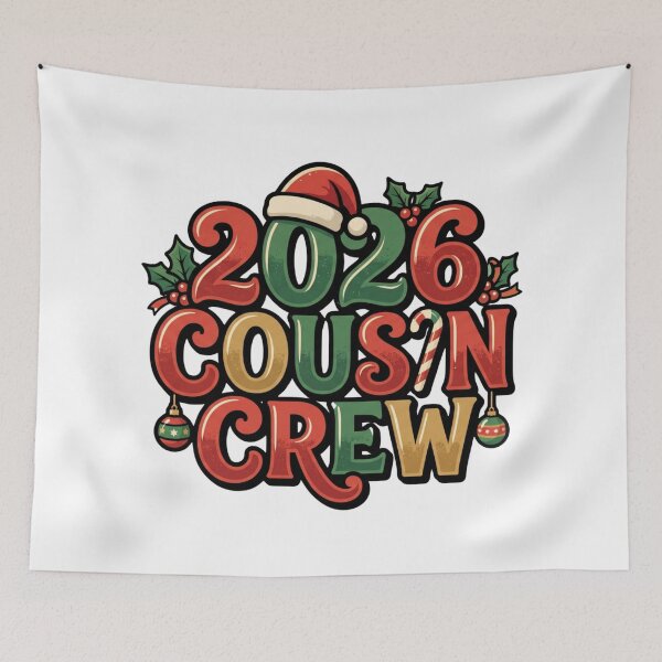 Item preview, funny xmas lights cousin crew 2026 designed and sold by ArtDesignTp.