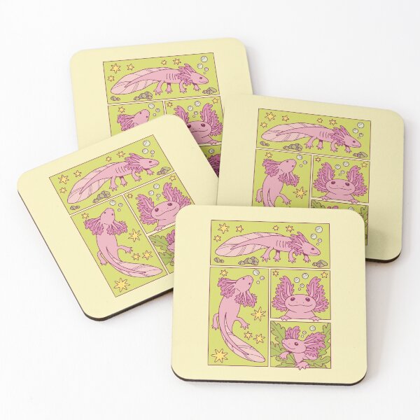 Item preview, Axolotls designed and sold by Erika Vaigel Creations.