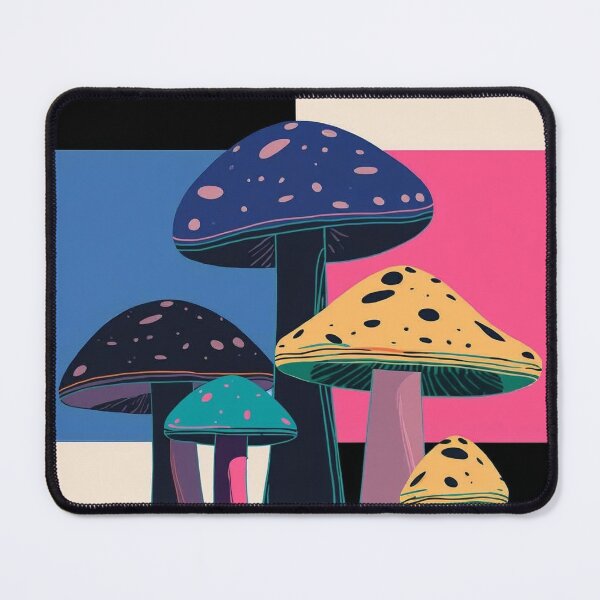 Item preview, Pink Mushrooms  designed and sold by uunaa.