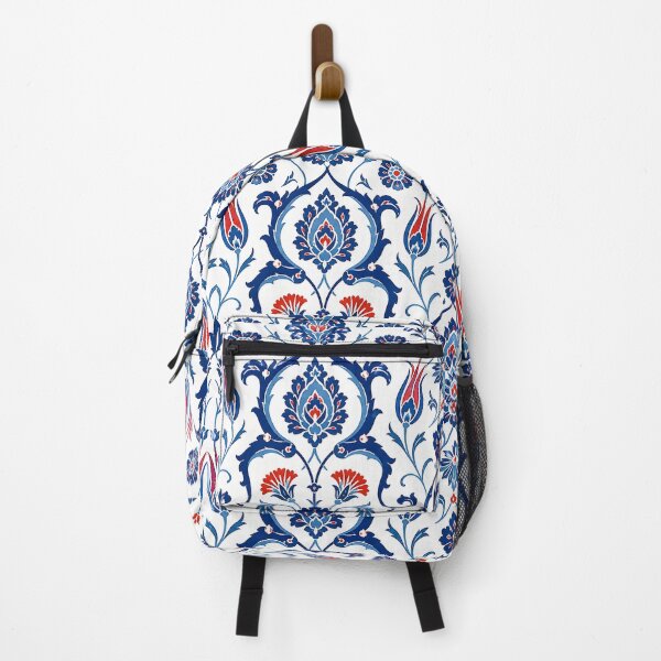Item preview, Turkish Iznik Floral Tile Pattern designed and sold by aleano2026.