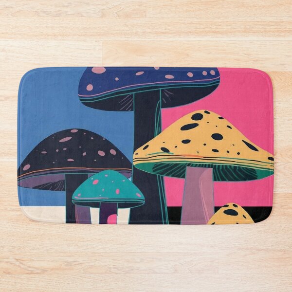 Item preview, Pink Mushrooms  designed and sold by uunaa.