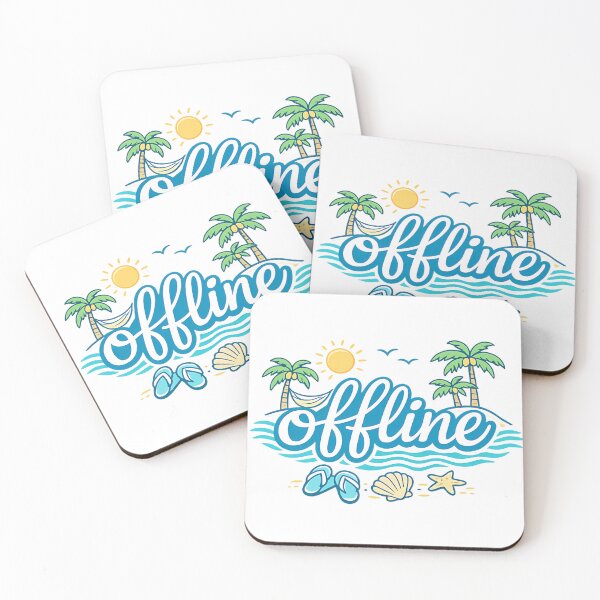 Item preview, Beach - Offline designed and sold by Pink Hombre.