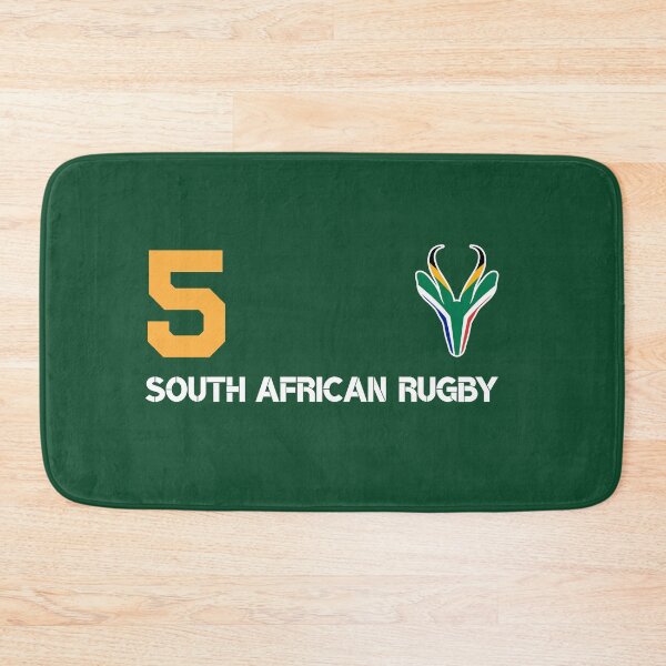Item preview, Rugby Number Five South African Fan designed and sold by d247.