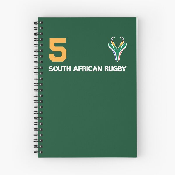 Item preview, Rugby Number Five South African Fan designed and sold by d247.