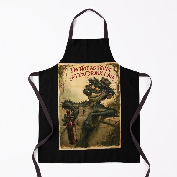 Item preview, Vintage Raccoon Drinking Funny Bar Sign designed and sold by Piotrek0001.