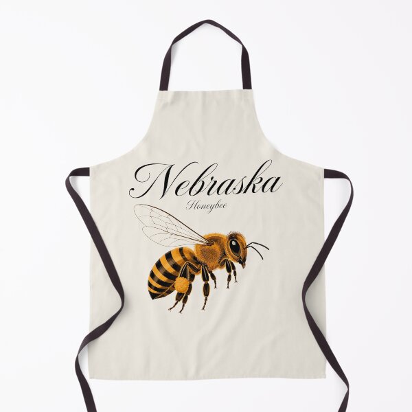 Item preview, Nebraska Honeybee State Insect Poster designed and sold by The-Drip-Studio.