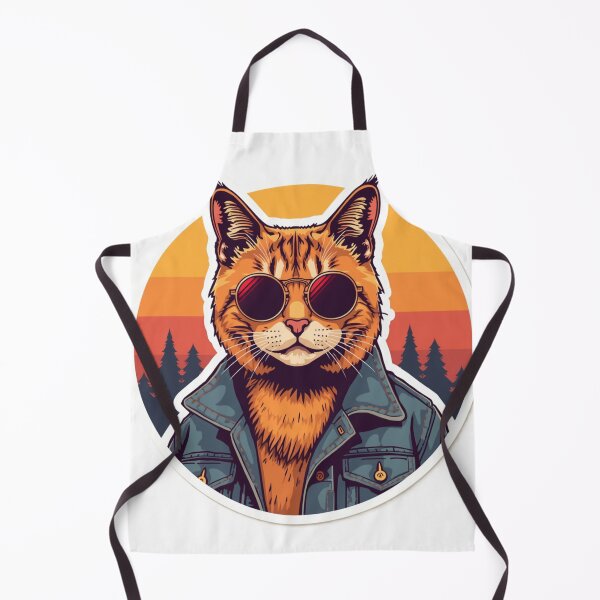 Item preview, Vintage Cool Cat with Sunglasses designed and sold by Gwaunnn.