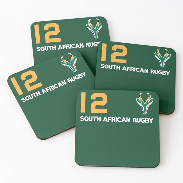 Item preview, South African Rugby 12 Springbok Fan Gear designed and sold by d247.