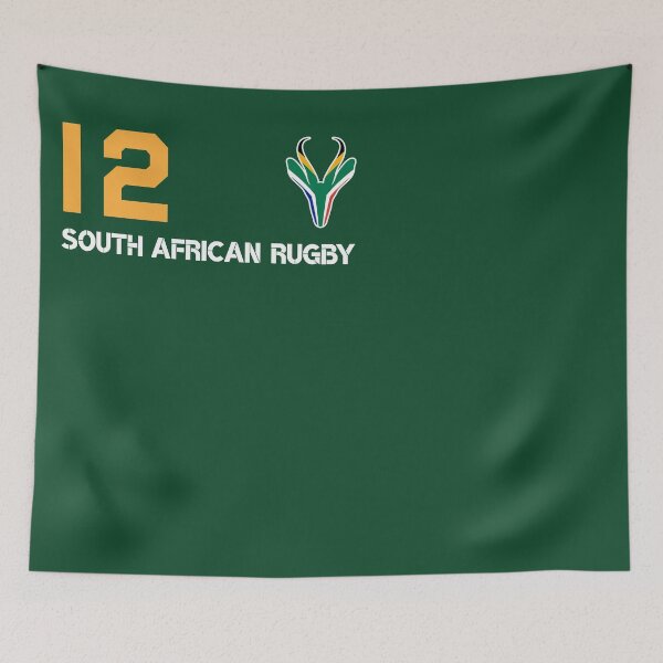Item preview, South African Rugby 12 Springbok Fan Gear designed and sold by d247.