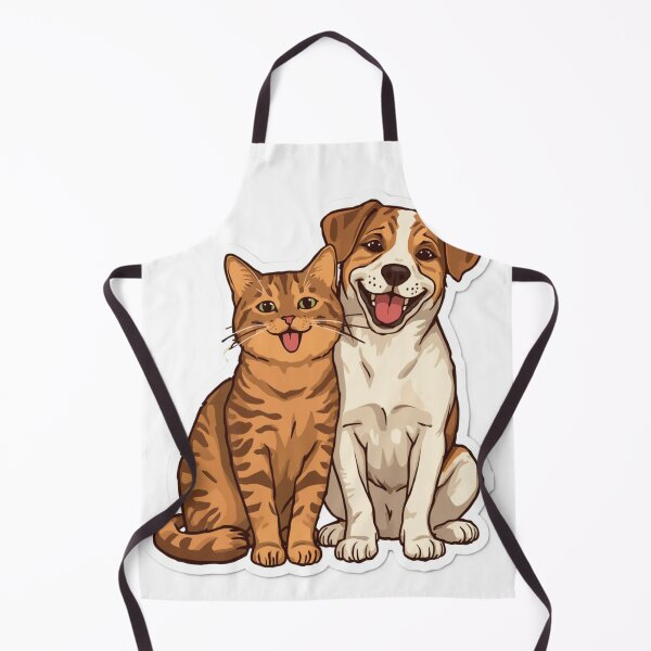 Item preview, Cute Cat and Dog Best Friends designed and sold by Gwaunnn.