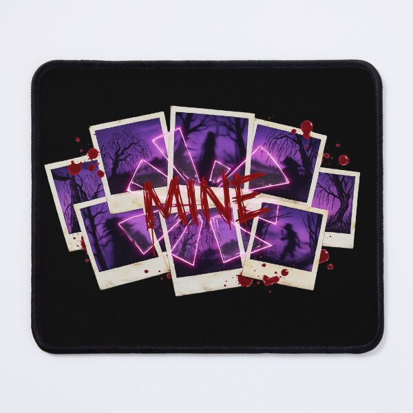 Item preview, Obsession Psychological Horror: Violet Twilight & Red Splatter designed and sold by krish-prints.