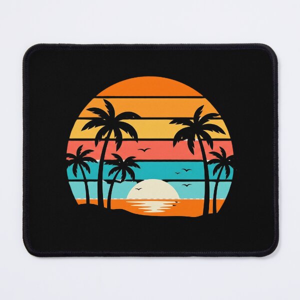 Item preview, Vintage Tropical Sunset Palm Trees designed and sold by designstoriesMK.