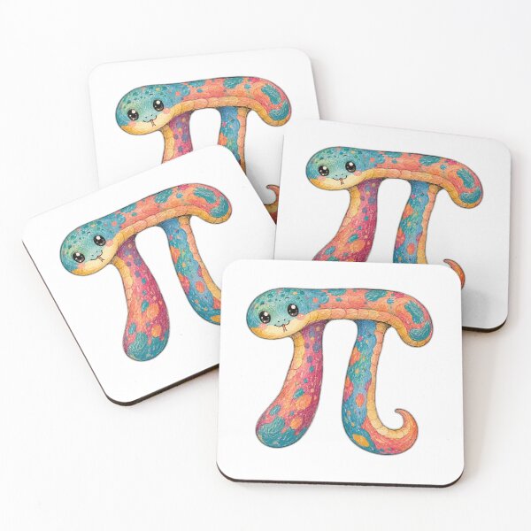 Artikelvorschau, Pi-thon: Niedliche Pi-Symbol-Schlange für Mathematikbegeisterte entworfen und verkauft von eignvalue.