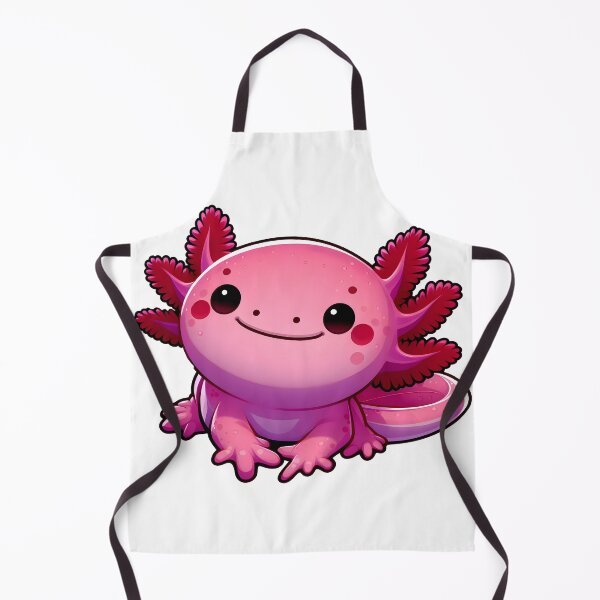 Item preview, Cool Smiling Axolotl designed and sold by Frog Level Treasures.