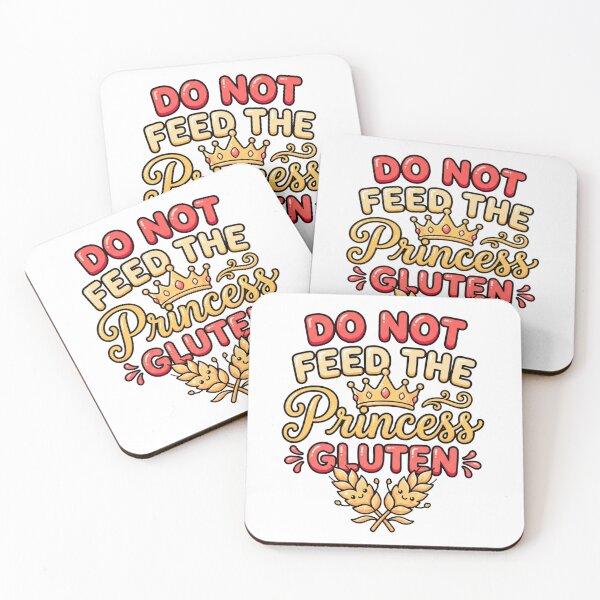 Item preview, gluten free do not feed the princess attitude design designed and sold by ArtDesignTp.