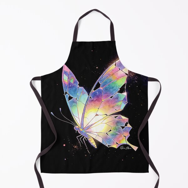 Item preview, Crystalline Psychedelic Butterfly - Iridescent Geometric Glass Art designed and sold by Hen-C-Art.