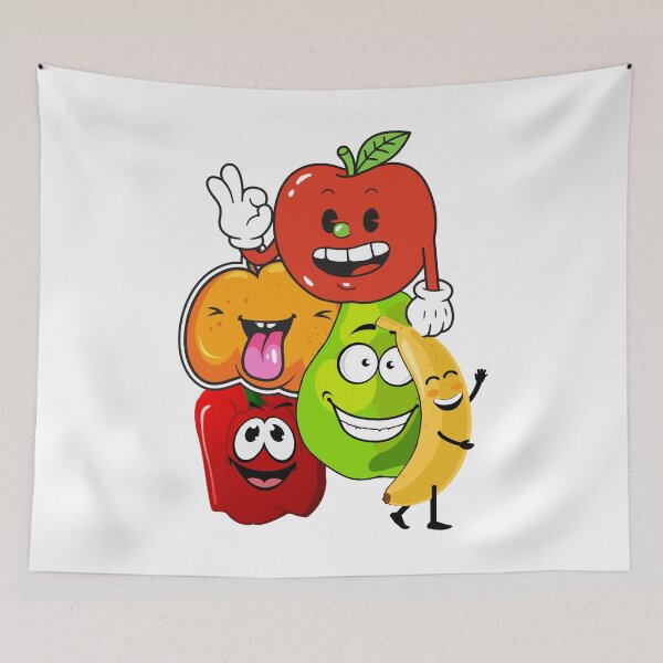 Item preview, Funny Fruits Humor Design | Playful Cartoon Produce Comedy Art designed and sold by ArtsyExplorer.