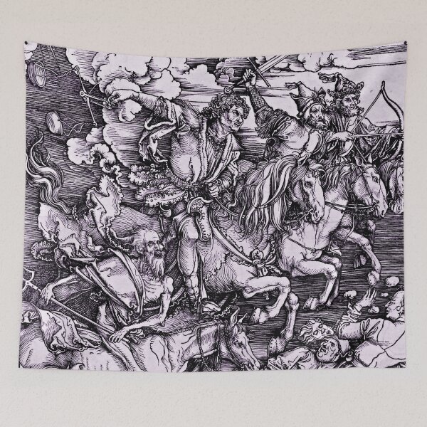 Item preview, Albrecht Dürer "Four Horsemen of the Apocalypse" designed and sold by Alexandra Dahl.