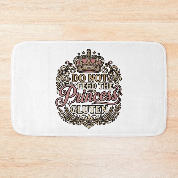 Item preview, do not feed the princess gluten warning funny quote designed and sold by ArtDesignTp.