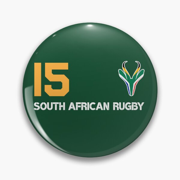 Item preview, South African Rugby 15 Springbok Fan designed and sold by d247.