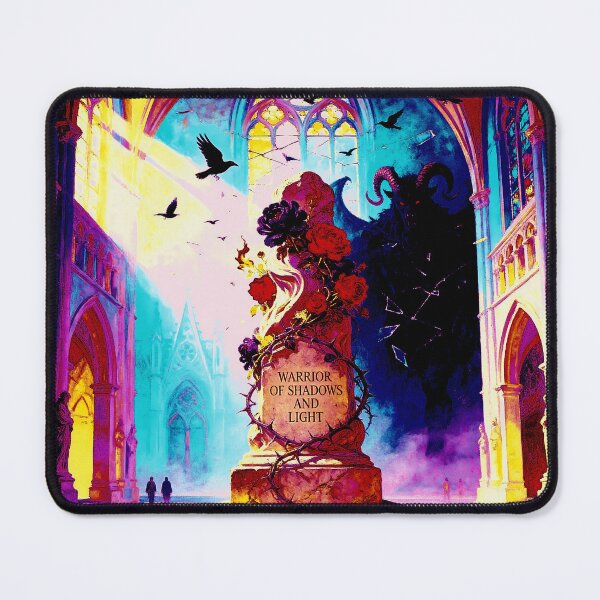 Item preview, Dark Gothic Art &amp; Fine Art Prints (1:1 Square Posters) designed and sold by Cyber-ART-Studio.