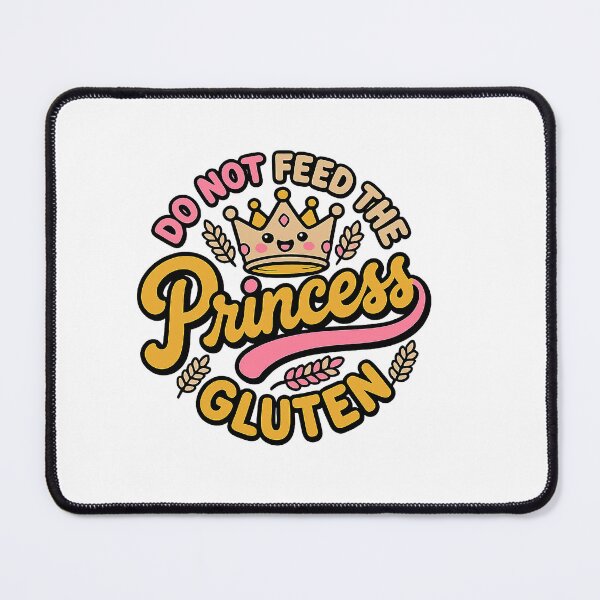 Item preview, do not feed me gluten princess humor designed and sold by ArtDesignTp.