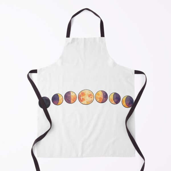 Item preview, Moon Phases in Warm Sunset Tones, Lunar Cycle designed and sold by eignvalue.