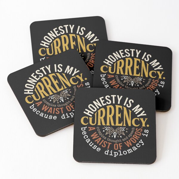 Item preview, Honesty Is Currency  Be Complex Thought designed and sold by artlife4.