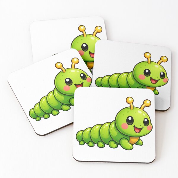 Item preview, Sprout the Caterpillar - Cozy Friends designed and sold by GMACgraphicsCo.