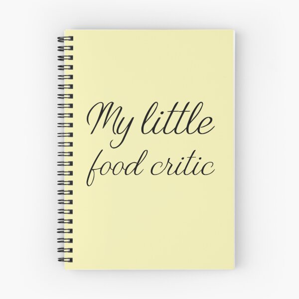 Item preview, My Little Food Critic designed and sold by bradyswift.
