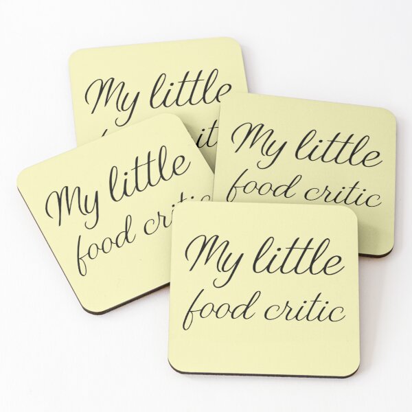 Item preview, My Little Food Critic designed and sold by bradyswift.
