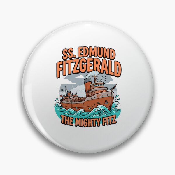 Item preview, lake superior mighty fitz legend designed and sold by ArtDesignTp.