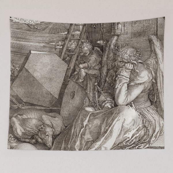 Aperçu de l'œuvre Albrecht Dürer "Melancholia" créée et vendue par Alexandra Dahl.