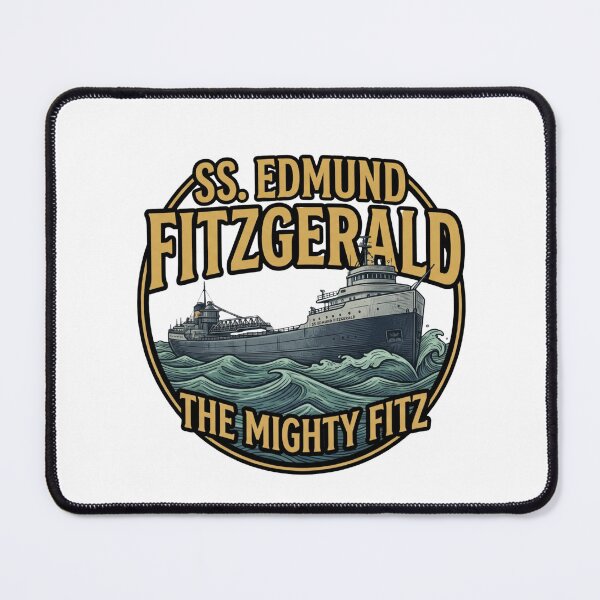 Item preview, mighty fitz lake freighter memorial designed and sold by ArtDesignTp.