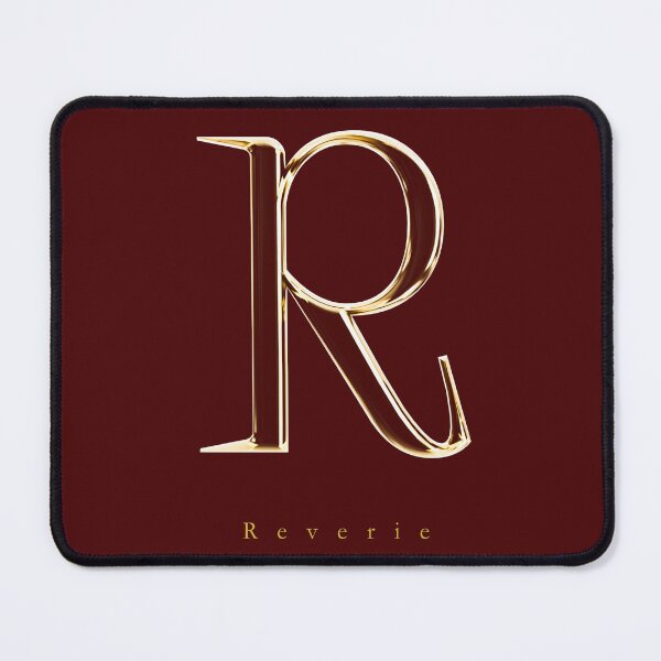 Item preview, Elegant Letter R Monogram / Moonlit Mystery designed and sold by designsvetlana1.