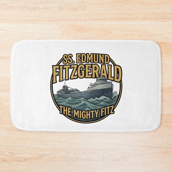 Item preview, mighty fitz lake freighter memorial designed and sold by ArtDesignTp.