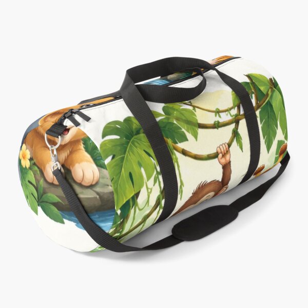 Item preview, Cute jungle Animal friends - baby safari cartoon illustration designed and sold by urbanshop7.