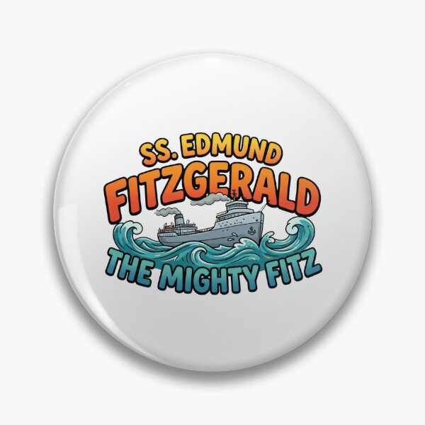 Item preview, mighty fitz shipwreck legend design designed and sold by ArtDesignTp.