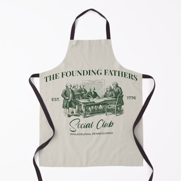 Item preview, The Founding Fathers Social Club American Republic Vintage Streetwear designed and sold by FIREDesignsPOD.