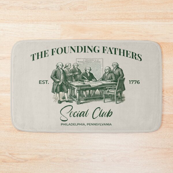 Item preview, The Founding Fathers Social Club American Republic Vintage Streetwear designed and sold by FIREDesignsPOD.