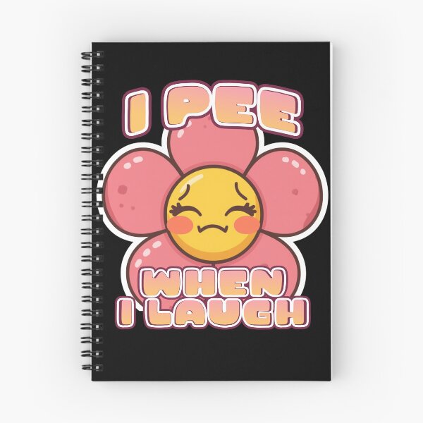 Item preview, I Pee When I Laugh Flower designed and sold by tellia-kallisto.