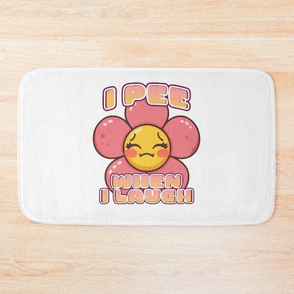 Item preview, I Pee When I Laugh Flower designed and sold by tellia-kallisto.