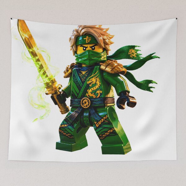 Item preview, Green Lego Ninjago Warrior designed and sold by Gold Phoenix Adro.