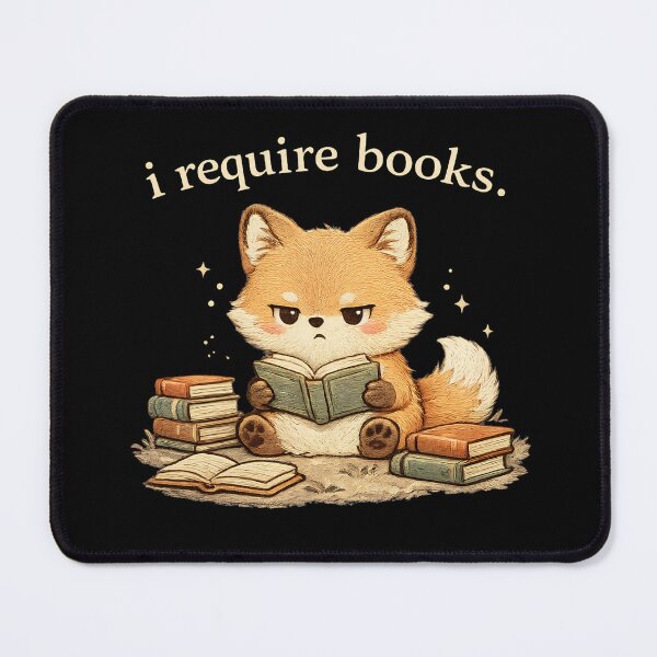 Item preview, I Require Books designed and sold by designstoriesMK.