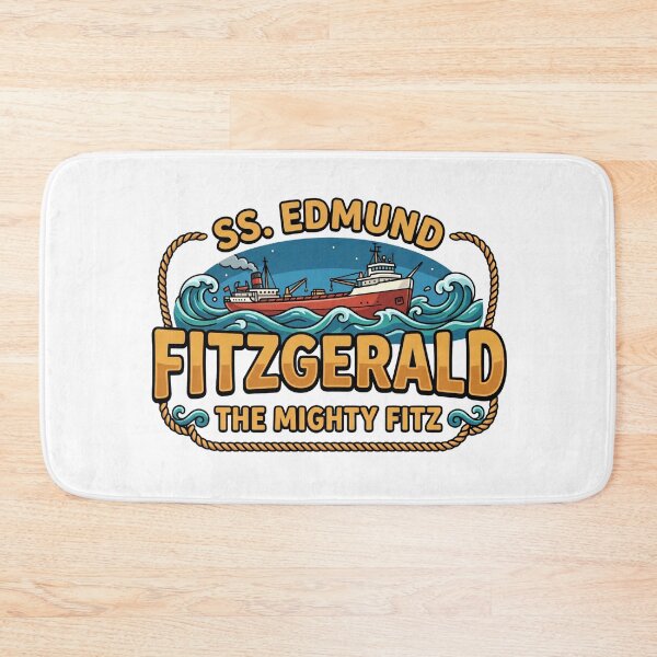 Item preview, mighty fitz lake superior nautical heritage tribute designed and sold by ArtDesignTp.