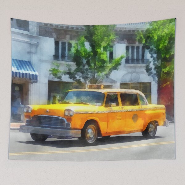 Item preview, Vintage Checkered Cab designed and sold by Susan Savad.