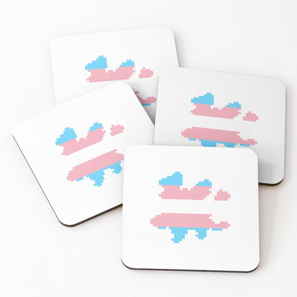 Item preview, Transgender Flag Sylveon w/o outline designed and sold by CrafterWithAHeart.