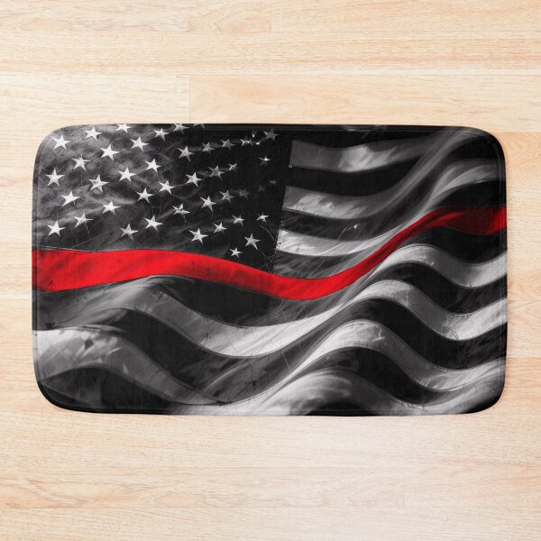 Item preview, Thin Red Line American Flag Firefighter Support Fire Rescue Design designed and sold by artistwill.